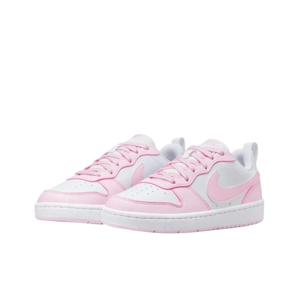 Nike Court Borough Low Recraft Kids 5.5Y White Pink Foam DV5456-105 Sneakers